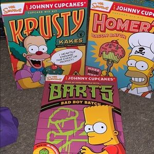 Johnny cupcake Simpson series NIB